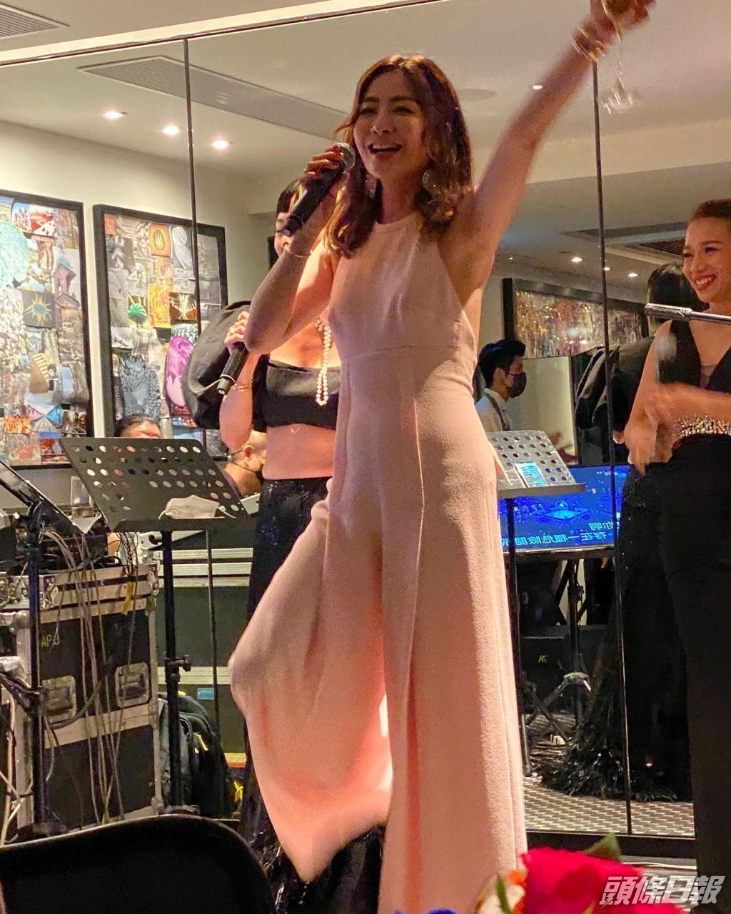 周汶錡是名模出身。